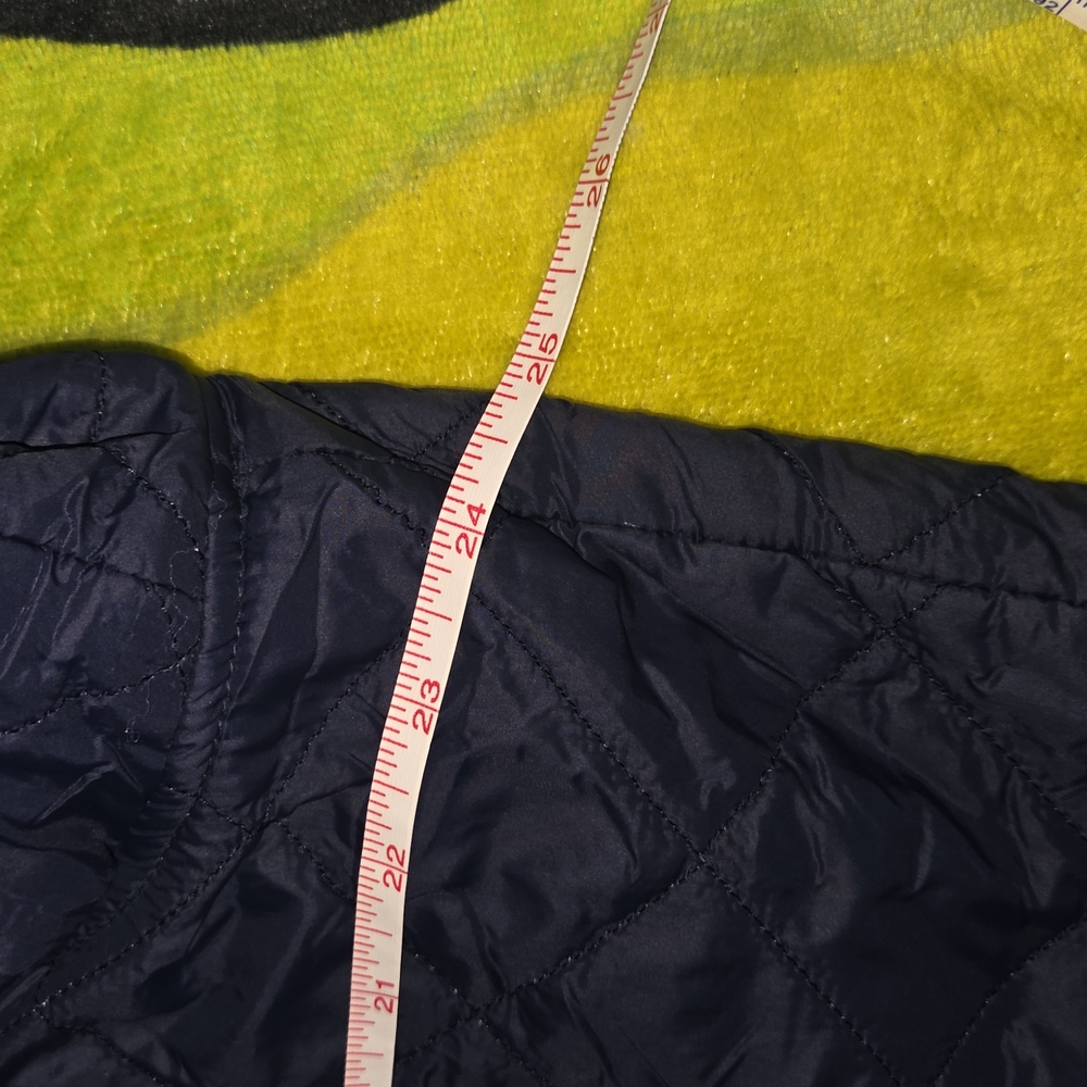 🍪 2 for$30 Men's Navy Men's Dark Blue Quilted Jacket - Picture 4 of 6